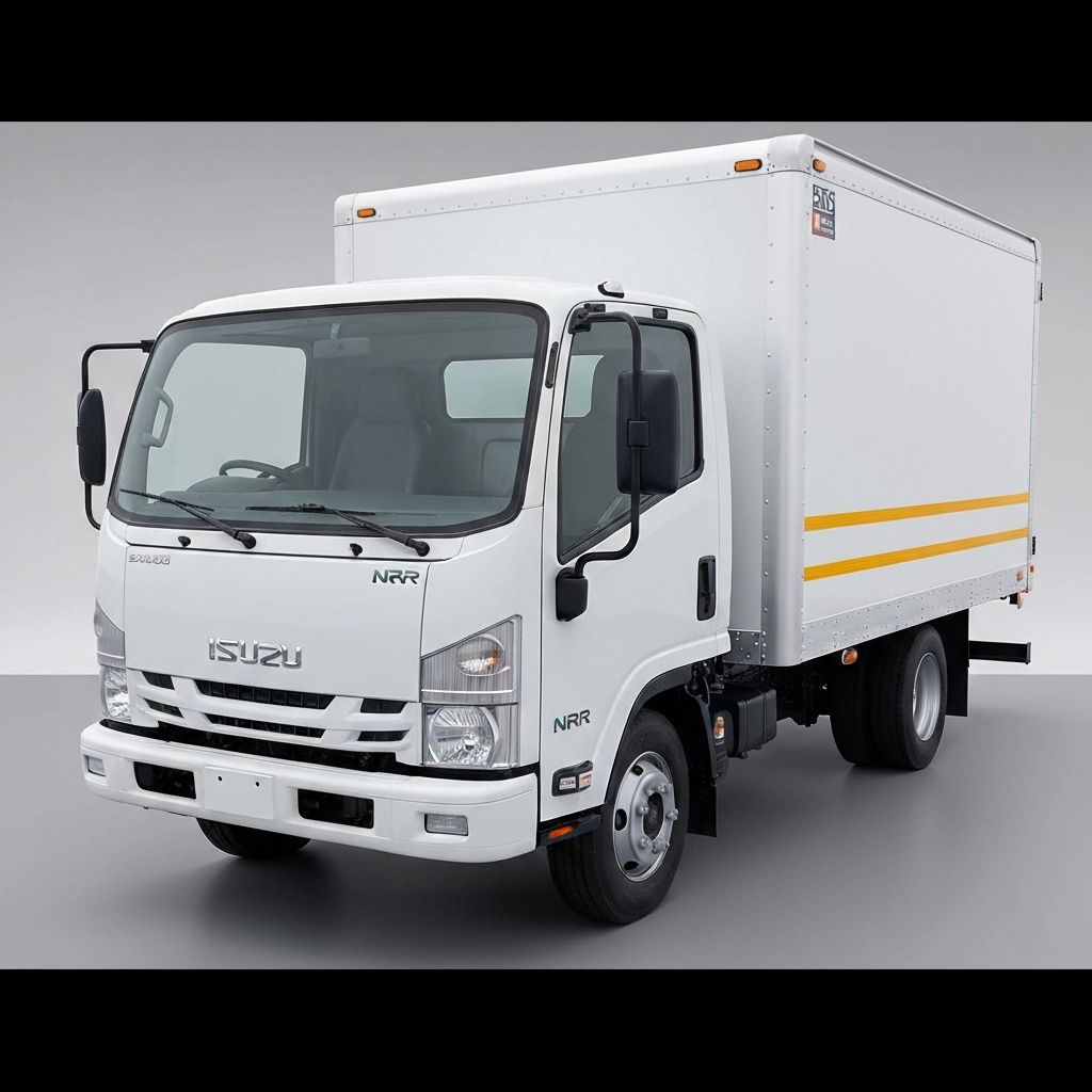 2018 Isuzu NRR 4x2 COE Van Truck